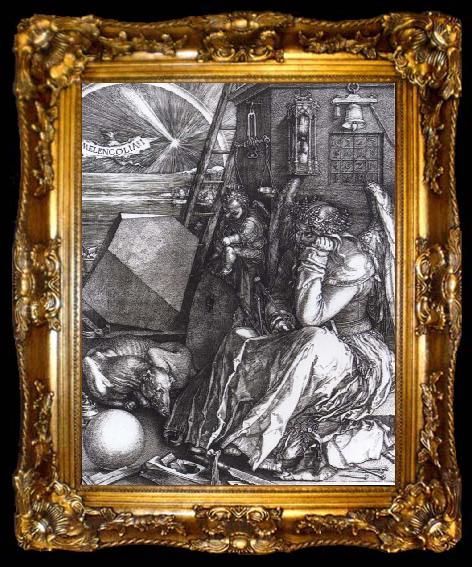 framed  Albrecht Durer Melancholia, ta009-2